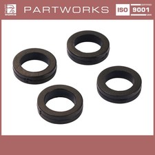 4x Ventillager Einspritzventil für PORSCHE 914-4 928 4.7 Dichtring AUßEN
