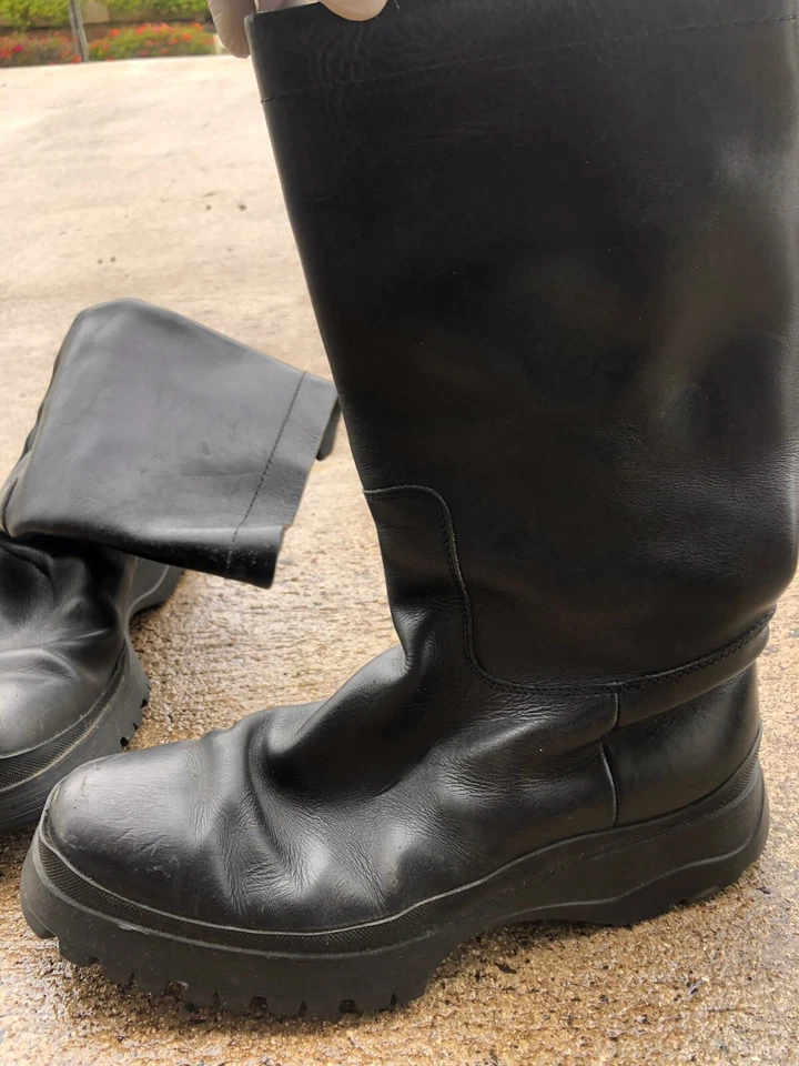 Prada Leather Men's Black Boots. Size 11 | eBay Prada Leather Men's Black Boots. Size 11 | eBay