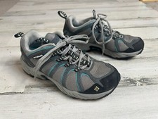 Columbia Womens Hiking Trail Shoes BL 3571-019 Alaskan Blue  Dark Gray Sneakers