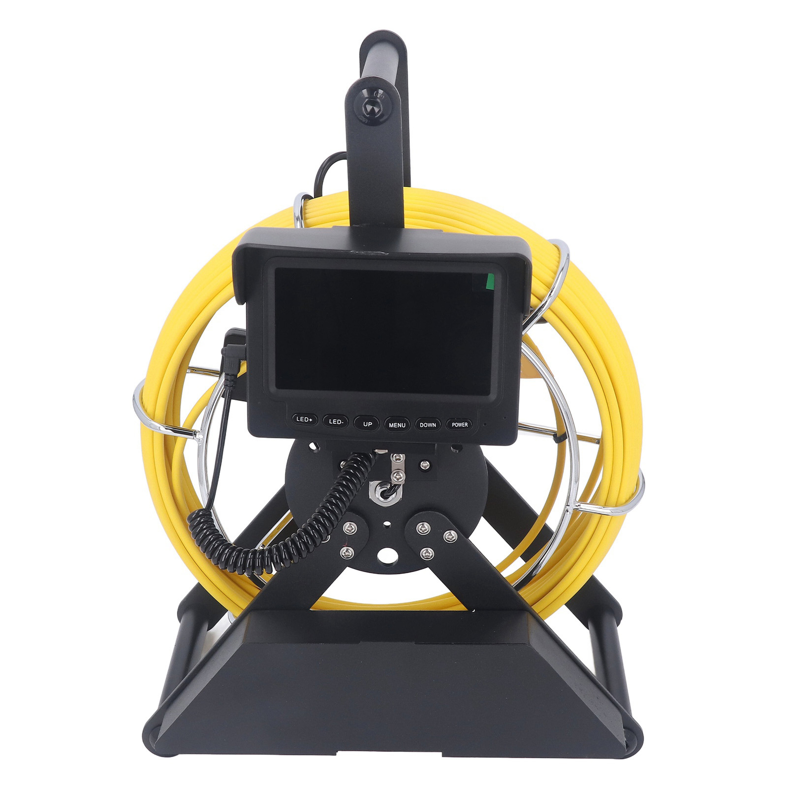 Sewer Camera 4.3"" Plumbing Pipe Snake Cam Endoscope Chimney Inspection Equipment
