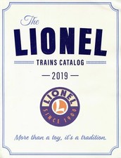 2019 The Lionel Toy Train Trains Catalog 255 Pages Brand New unread