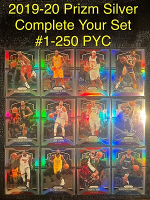 2019-20 PANINI PRIZM SILVER Card #1-250 Complete Your Set You Pick 2019 PYC