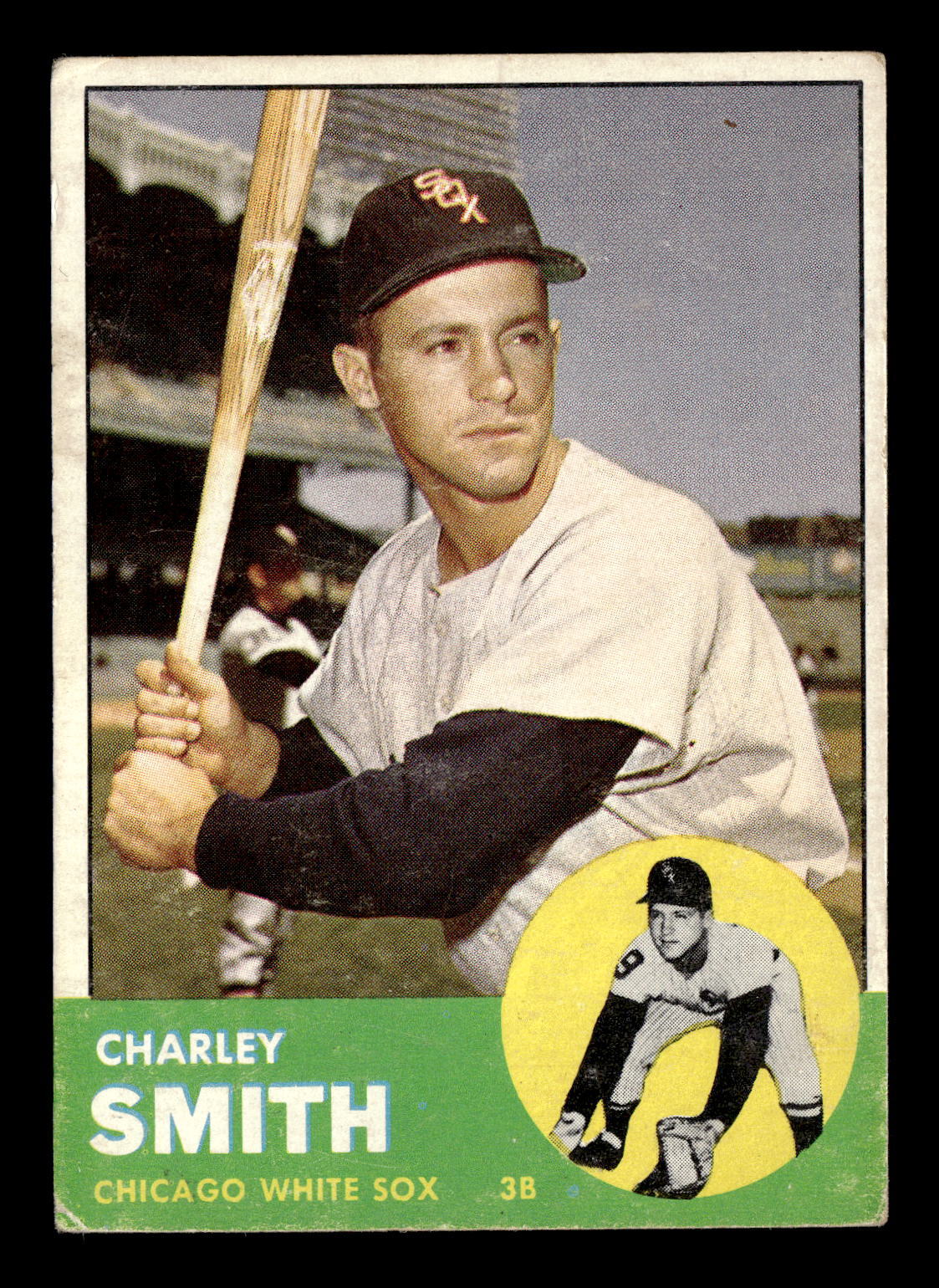 Charley Smith 1963 Topps #424 Chicago White Sox Vg-Ex