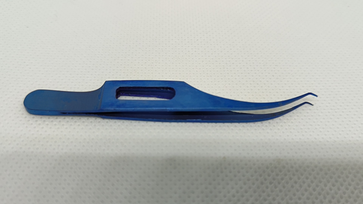 STEVENS Pinza IRIS Con Diente 1x2 -Oftálmica 10 Cm - Foto 3