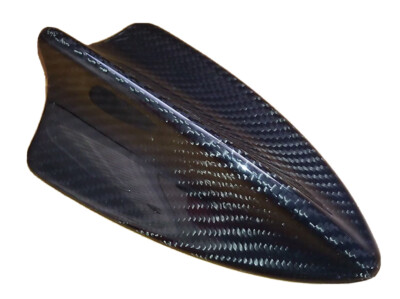 REAL DRY CARBON FIBER SHARK FIN ANTENNA COVER TRIM FOR BMW 3 SERIES 04-06 E46