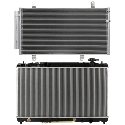 For 2007-2011 Toyota Camry SE Sedan 4-Door l4 Radiator&AC Condenser Cooling Kit