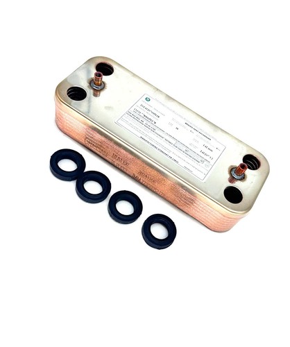 ARISTON E-COMBI 24 FF 30 FF & E-COMBI EVO 24 30 FF DHW HEAT EXCHANGER 65104333 - Picture 2 of 2
