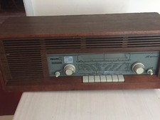 ANTIQUE COLECTABLE PHILLIPS SIRIUS 450 VALVE RADIO COLLECTORS PIECE OR PROP HIRE