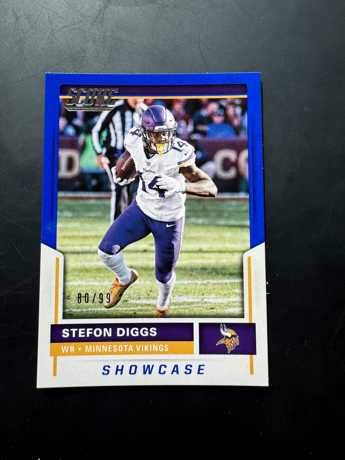 Score 2017 Blue Showcase 263 Stefon Diggs /99