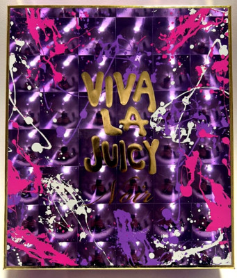 Juicy Couture Viva La Juicy Noir 2 Piece Gift Set 3.4 EDP Spray + Rollerball NEW