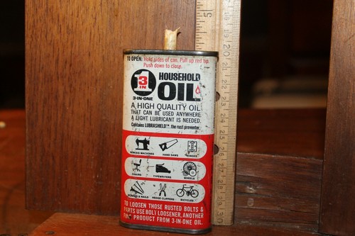 Vintage 1960's 3 In 1 Household Metal Oil Can empty | eBay