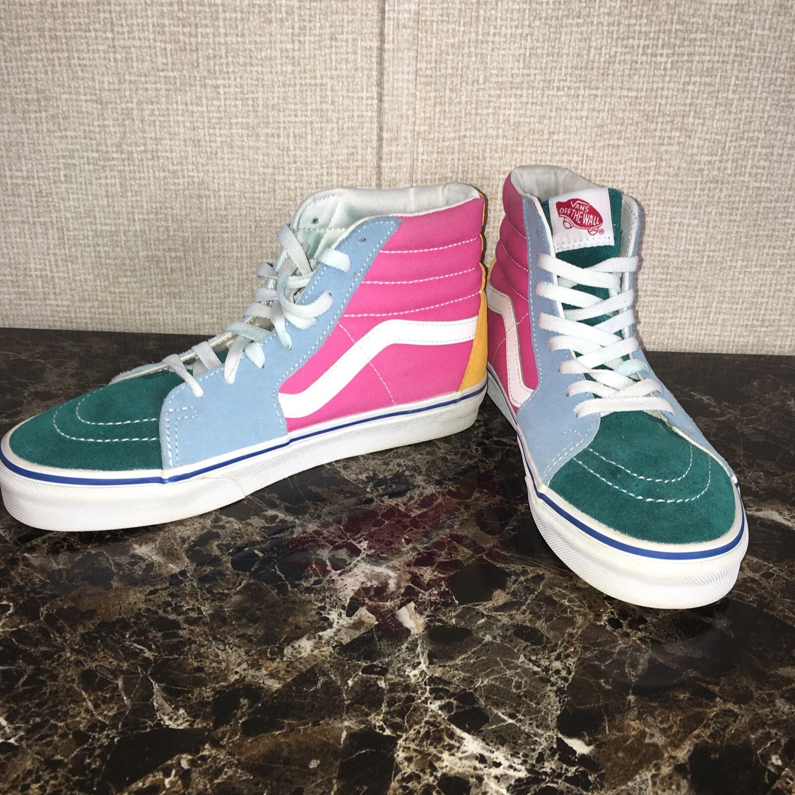 Scarpe da skateboard Vans Off The Wall Sk8 Hi taglia 7 5 donna taglia 9 uomo