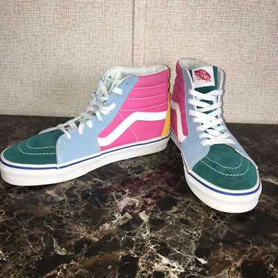 Vans Off The Wall Skateboard Shoes Sk8-Hi Size 7.5 Womens Size 9 Mens