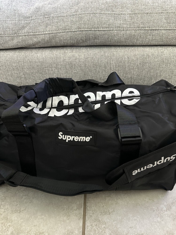 Supreme Duffle Bag Black
