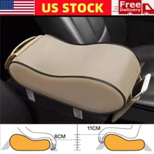 Car Center Console Cushion Pad Memory Foam Armrest Cover Universal for Vehicles