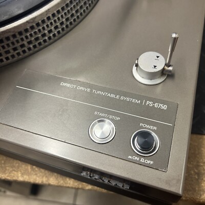 SONY PS-6750 DDターンテーブル 良好品 Vintage Rare Sony PS-6750