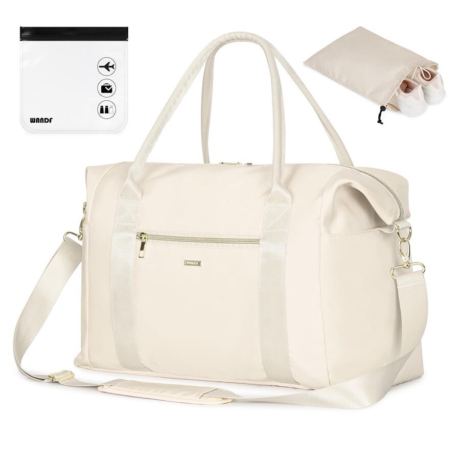 Carry On Luggage Spirit Airlines Personal Item Hold-all In Cream