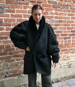 fendi sheepskin jacket