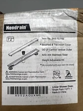 Neodrain 72” Linear shower drain ZA3-72-T02