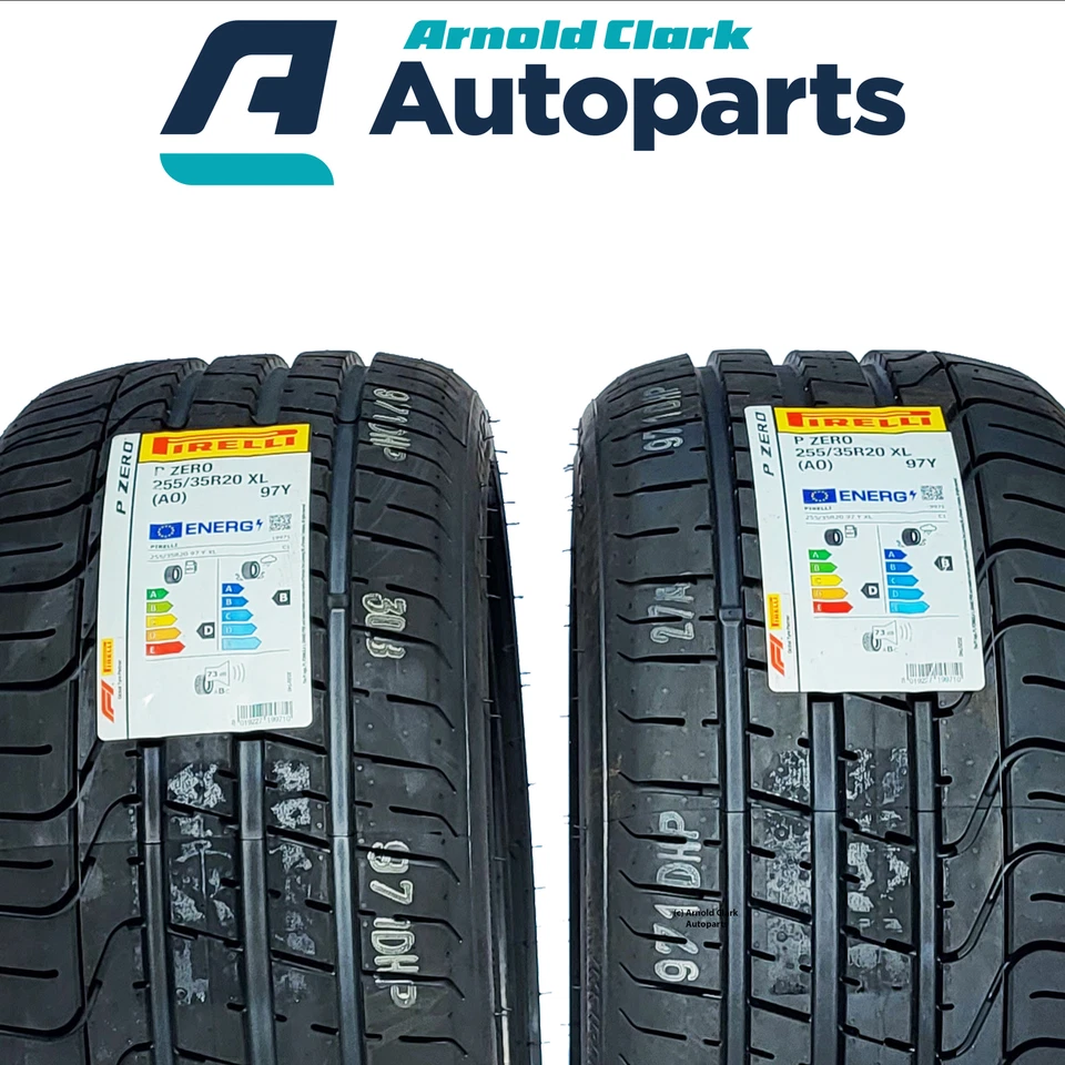 255 35 20 97Y Pirelli P-Zero Tyres x2 - Image 2 of 4