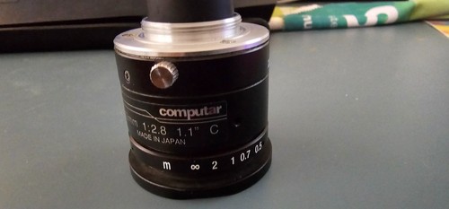 Computar V1228-MPY2 12mm f/2.8 1.1" 12MP Machine Vision C-Mount Lens - Japan