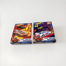 2BOX Hot Wheels Puzzle 100 Pieces 11'x 8' Multicolor 6 Years And Up Sealed NEW
