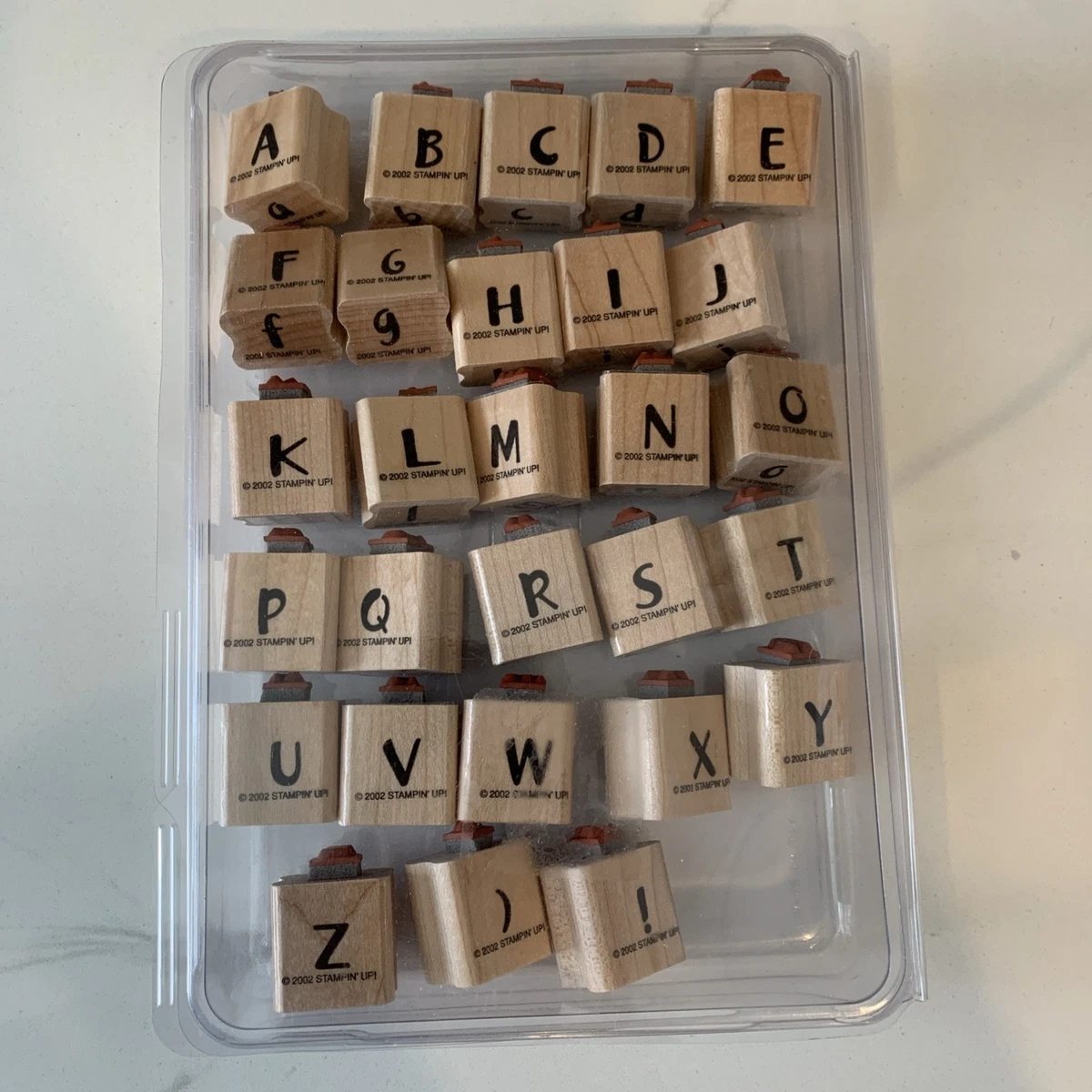 Stampin' Up! Numbers & Letters Craft Stamps for sale - eBay