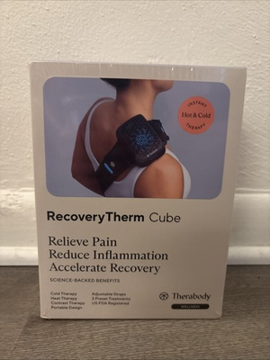 #ad Therabody RecoveryTherm Cube Hot Cold Contrast Therapy Instant Hot Cold NIB $79.99