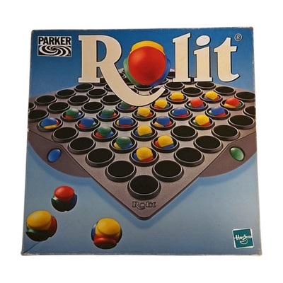 Rolit Parker Hasbro Taktikspiel Familienspiel 2-4 Spieler sehr gut vollständig