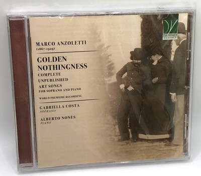 Marco Anzoletti - Gabriella Costa, Alberto Nones - Golden Nothingness CD Album