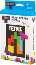 Tetris Tetrimino Shapes 3D Brain Teaser Puzzle. Includes 7 Wooden Tetrimino Piec