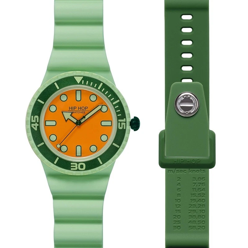 Bracelet De Montre Hip Hop Unisexe - Cassa 27 Mm, Résine Rose, Vintage, Neuf Avec étiquettes