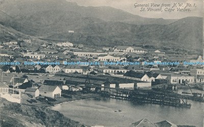 R032040 Gesamtansicht von N W St Vincent Cape Verdes B Hopkins