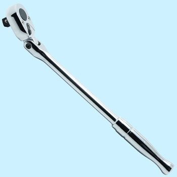 Ko-Ken 3/8 9.5mm SQ. Ratchet Handle Short Polish Grip Length 175mm 3774PS Japan