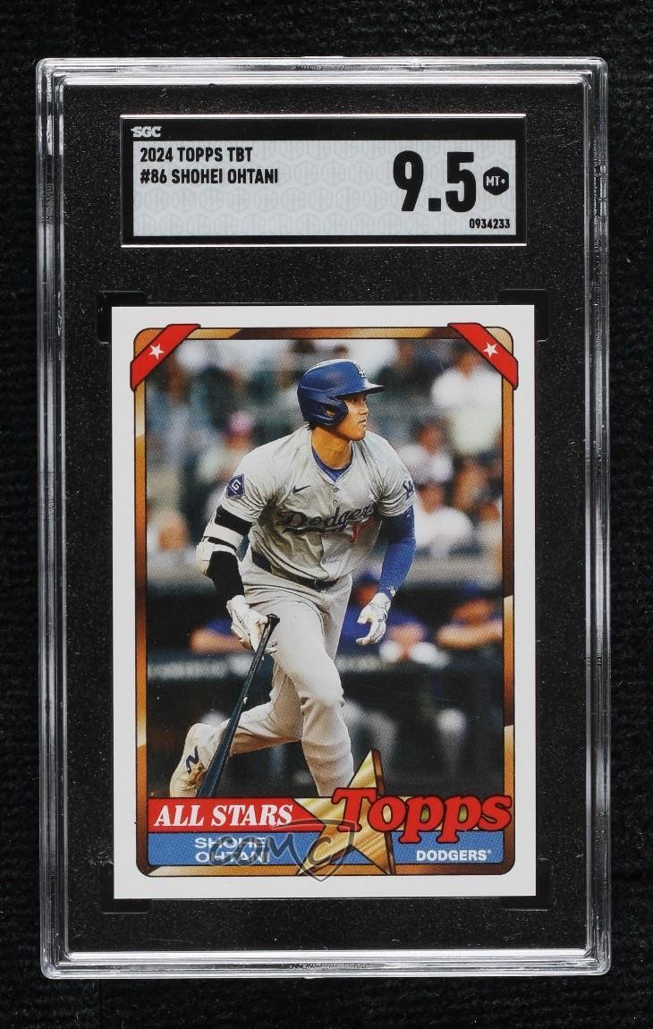 2024 Topps Throwback Thursday #TBT Online Exclusive /2111 Shohei Ohtani #86 lb9