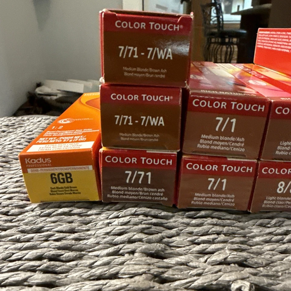 LOTE DE 11 - Wella Color Touch Color Demi-Permanente Color ELIGE TONO Foto 2 de 2