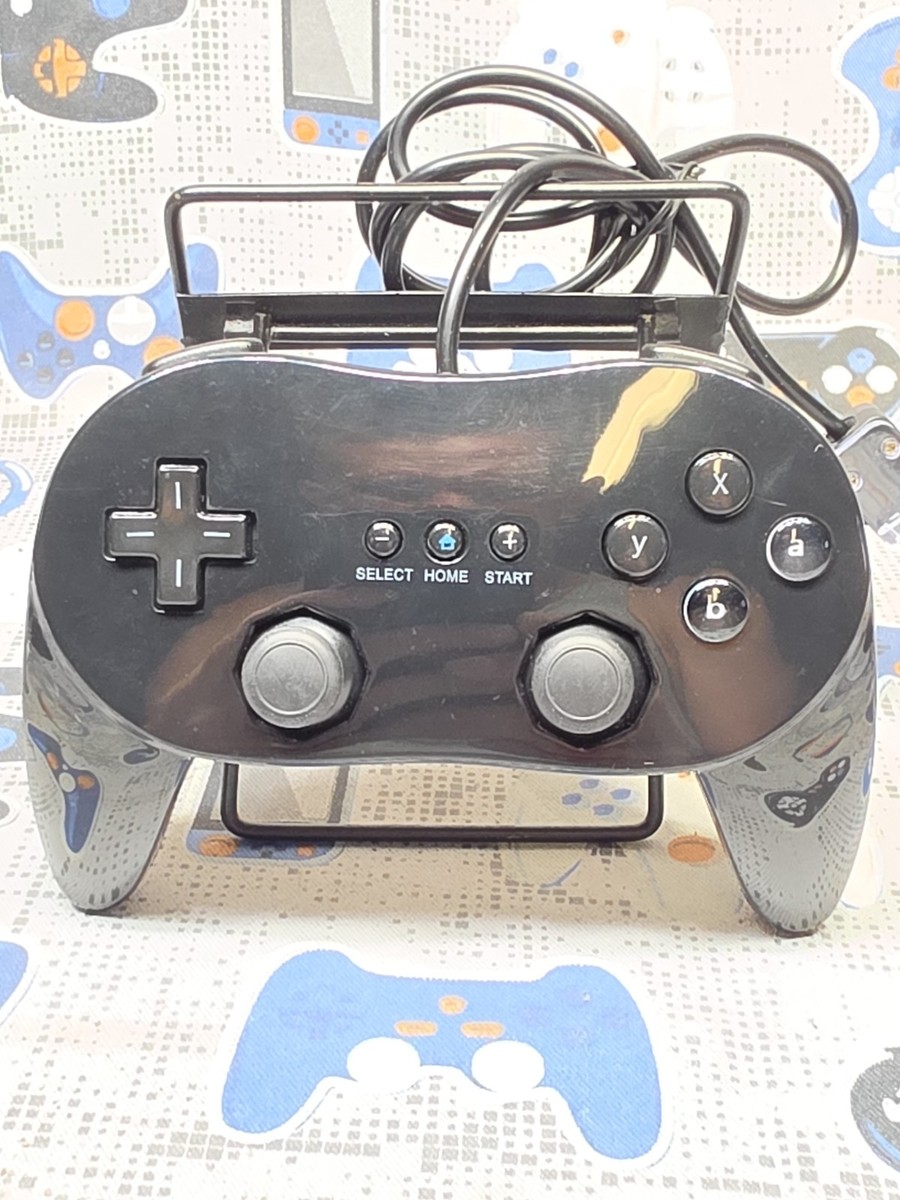 XYAB Wii & Wii U Classic Pro Controller Black NEW | eBay