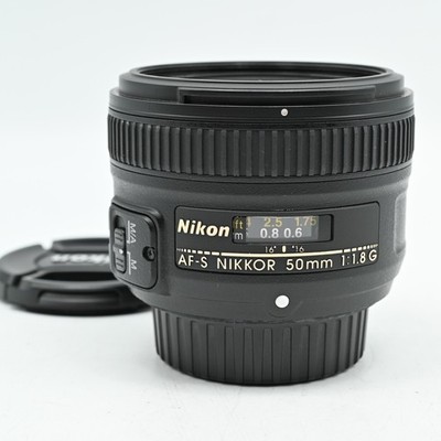 Nikon AF-S NIKKOR 50mm f/1.8G Prime Objektiv aus JAPAN [fast neuwertig]