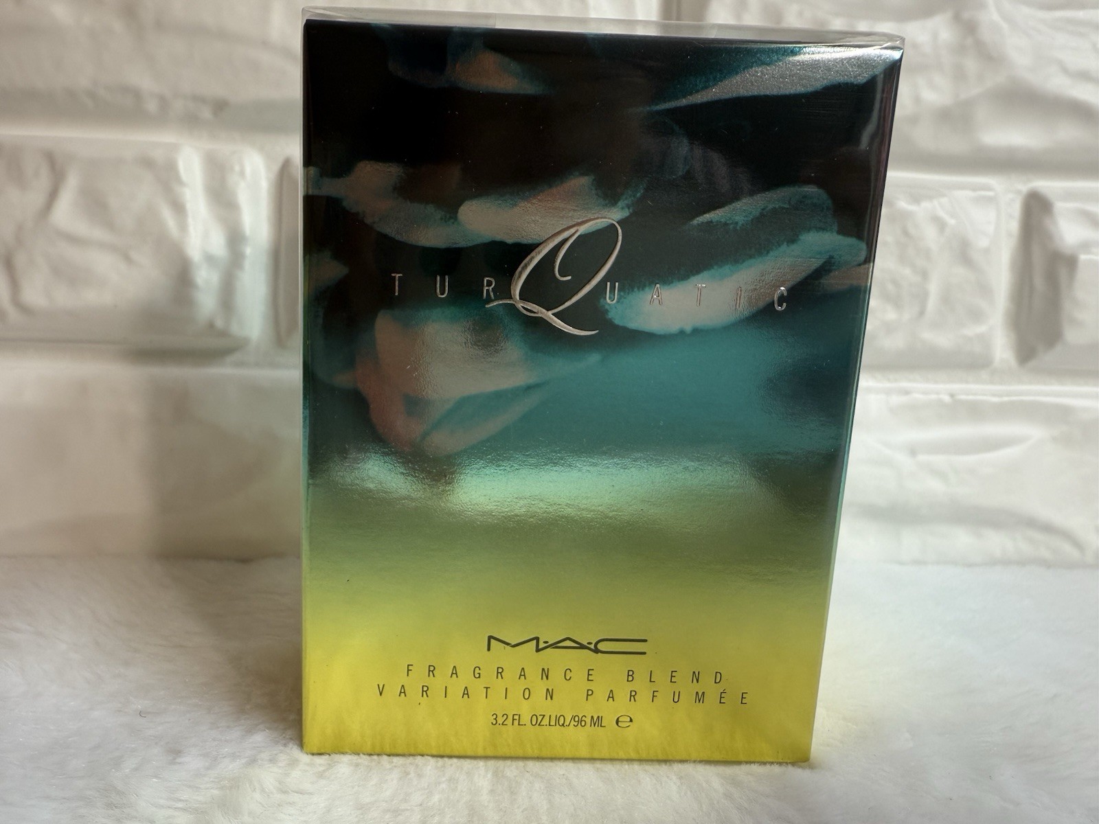 MAC Turquatic Fragrance Blend Perfume Spray,Jumbo Size 3.2oz/96mL, NIB & Sealed