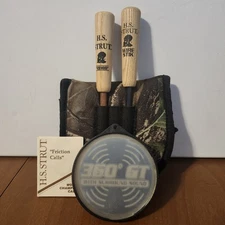 H.S. Strut Rosewood & Wire Friction Turkey Call  W/ Striker & Carrying Case 360 