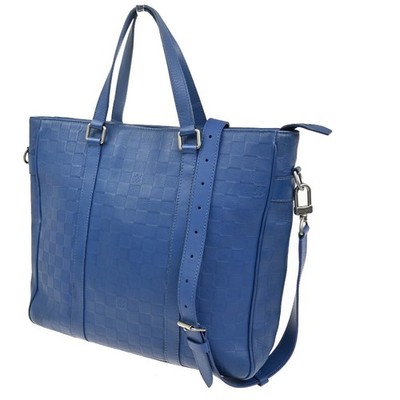 LOUIS VUITTON Tadao PM 2Way Shoulder Handbag Damier Infini Blue N41352 25KC040