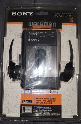 Sony Walkman WM-F2015 FM/AM Cassette Player   Never used   Made in Japan