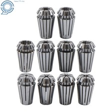 10pc ER16 Spring Collet Set High Precision 3/32" 3/8" by 1/32" 0.0002