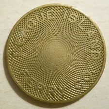 League Island Ferry Company (Philadelphia, Pennsylvania) transit token - PA750AS
