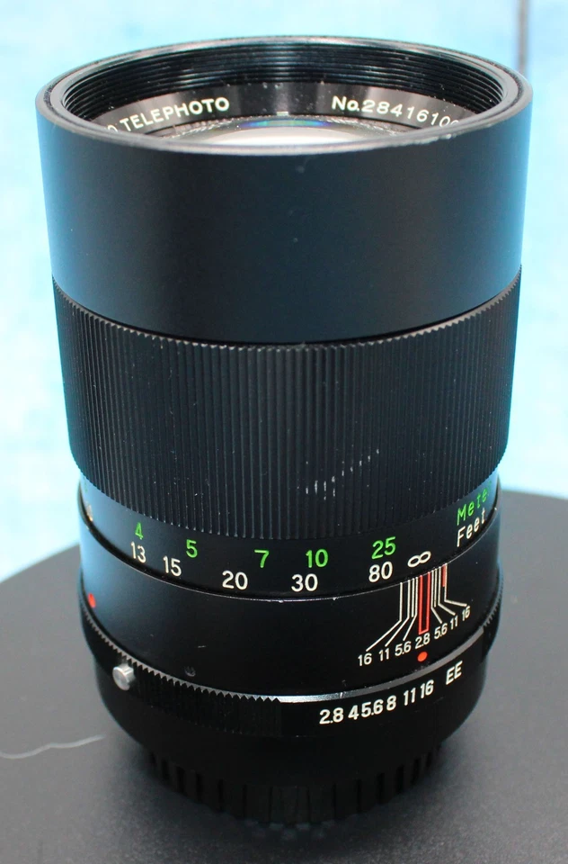 Vivitar 135mm f/2.8 Auto Telephoto Lens – Konica AR Mount – Clean Glass - Image 4 of 4