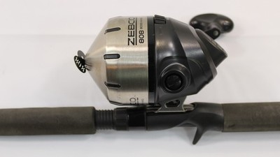 Zebco 808 Boss Hawg 7' Med H, 2 Piece Fishing Combo Solid