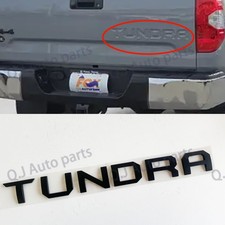 3d Raised Fit 2014-2021 Toyota Tundra Tailgate Insert Letters Emblem Matte Black