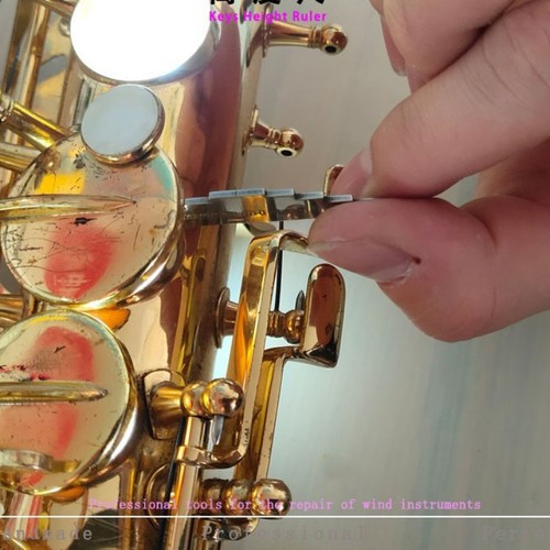Saxophone Flute Repair Tools Kit Part - Opening Height Steel Gauge Tool 2026 NEW - Afbeelding 2 van 6
