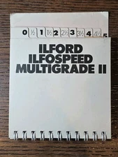 Ilford Ilfospeed Multigrade II 3.5" x 3.5" Filter Set Contrast Printing Filters