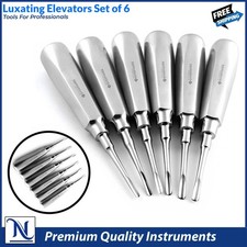 GERMAN STRAIGHT DENTAL SURGERY EXTRACTING LUXATING APICAL ROOT TIP ELEVATOR